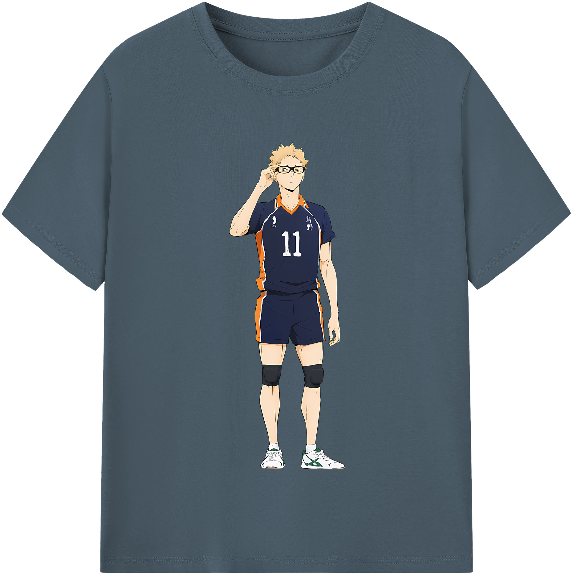 （画像用） ハイキュー!! Haikyu!! 綿100％半袖Tシャツ（フロントプリント）